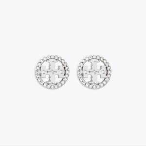 Tory Bruch ICON PAVÉ STUD EARRINGS